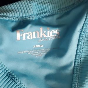 FRANKIES BIKINIS Cole bottom aqua